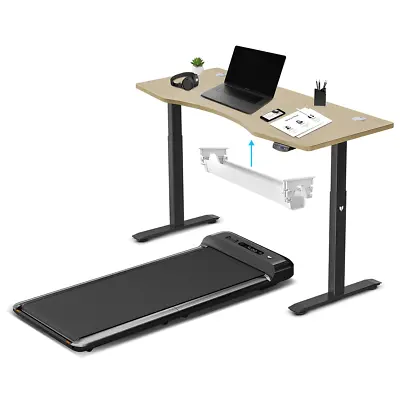 $1583.50 • Buy Lifespan Fitness WalkingPad M2 Treadmill With ErgoDesk Automatic Oak Standing De