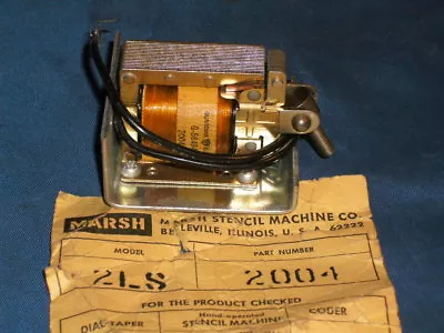 Marsh 2004 Pull Solenoid For 2ls Twin Taper • $59