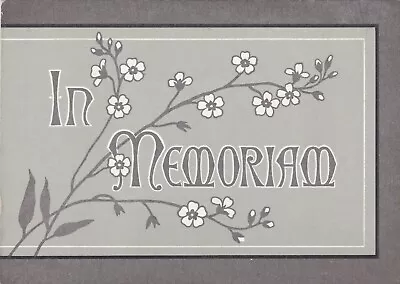 Ephemera Funeral In Memoriam 1880s Named Isaac Ja16 • £4.99