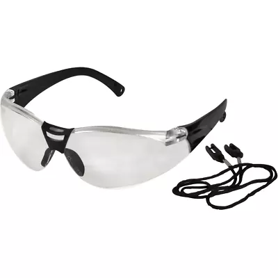 SAVU Corded Safety Glasses - Clear • £3.99