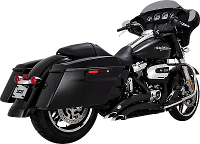 Vance & Hines Big Radius Black Exhaust System 2017-2022 Harley Touring Models • $1149.99