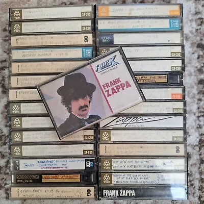 29 Vintage Frank Zappa Cassettes • $350