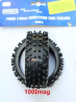 Rats Evolution Competition Soft Tires Tt 1/8 Rc Off Road • $13.85