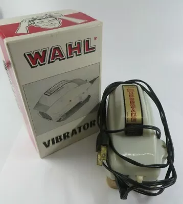 Vintage WAHL VIBRATOR Hand Held Massager 4400 Supersage Tested Works In Box • $24.99