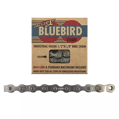 Odyssey Bluebird 1/2 X 1/8 Single Speed 112 Links BMX Bicycle Chain • $24.95