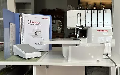 Bernina L460 Overlocker Serger W/ Gathering Foot Hands Free & Workbook • $825