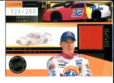 $4.88 • Buy 2002 Press Pass Eclipse Nascar Ricky Craven Under Cover Car Cover Relic /260