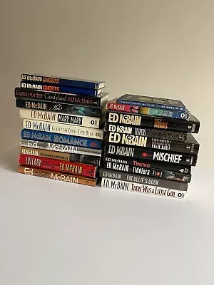 Ed McBain Hardcover Book Lot X21 87th Precinct  • $110