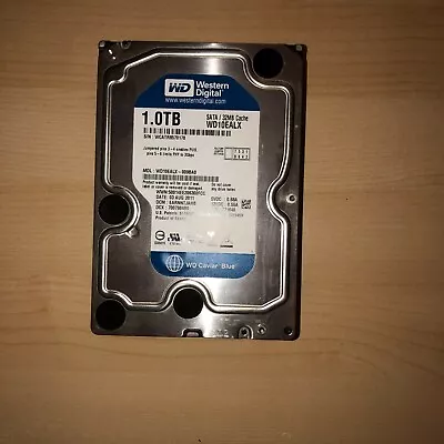 £18 • Buy Wd Blue 1tb (1000gb) Internal 3.5  Inch Sata Desktop Hard Disk Drive - Wd10ezex