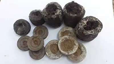 £8.99 • Buy Jiffy 7 24mm X 43mm Peat/compost Plug Pellets X 100