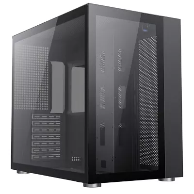 GAMEMAX Infinity Mid-Tower ATX PC Black Gaming PC Case With Tempered Glass Panel • £74.50