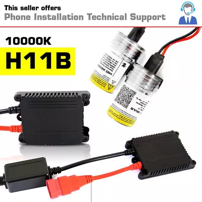 H11B Digital 10000K HID Conversion Kit Ballast Bulb German Technology USA 35W • $26.93