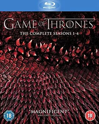 Game Of Thrones - Season 1-4 [Blu-ray] [2015] [Region Free] - DVD  R4VG The • £13.05