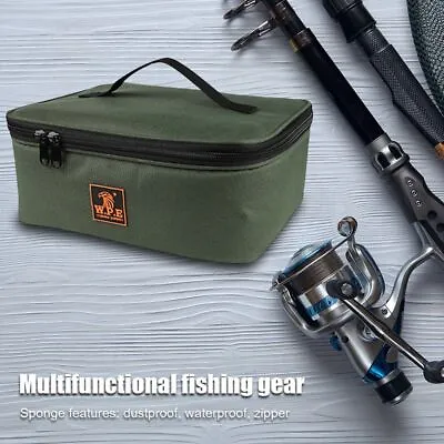 $21.84 • Buy Fishing Bag Fishing Reel Storage Bag Carrying Case Fishing Gear Storage Case