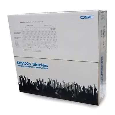 QSC RMX5050A DJ / Club Professional Power Amplifier 5000 Watts Amp 3U Brand New • $2077.97