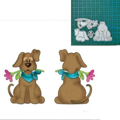 Dog Animal Metal Cutting Dies Scrapbooking Blade Punch Embossing Stencils Mold • $3.18