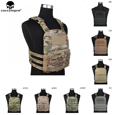 EmersonGear Tactical Adaptive Vest AVS Style Plate Carrier Body Armor Molle Vest • £79.95