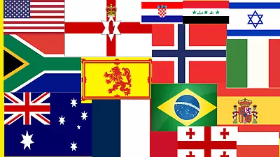 £2.95 • Buy LARGE 5ftX3ft  FLAGS, EVENTS, FOOTBALL,RUGBY, SPORTS, PARADES, 20% OFF 2 !