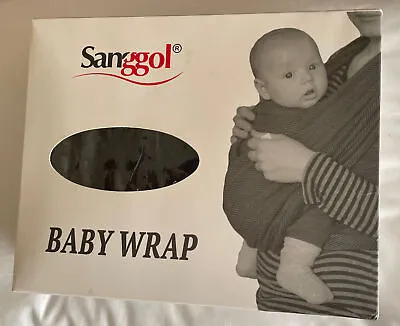 £7 • Buy Sanggol Baby Wrap Sling Carrier - Grey BNIB