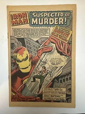 TALES OF SUSPENSE #60 Dec 1964 Suspected Of Murder! Iron Man Marvel Comics • $10