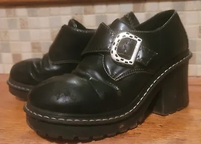 Vintage LEI Chunky Platform Buckle Shoe Grunge  • $30