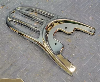$275 • Buy Harley V ROD Chrome Cast One-Piece Luggage Rack 51209-05 2002-2005 VROD XC VRSCA