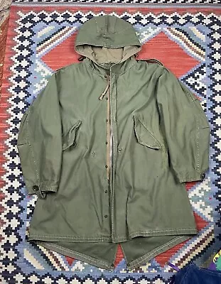 VTG M-1951 M51 Korean War Fishtail Parka Complete Large 50s Vintage • $225