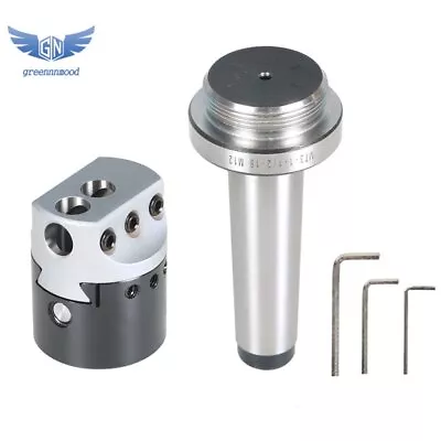 2 Inch Boring Bar Head  MT3-M12 Carbon Steel Tipped Hole Milling Holder Set • $42.22