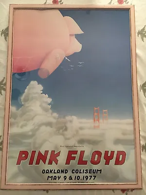 $4499 • Buy Pink Floyd Oakland Coliseum 1977 Concert Poster - Randy Tuten