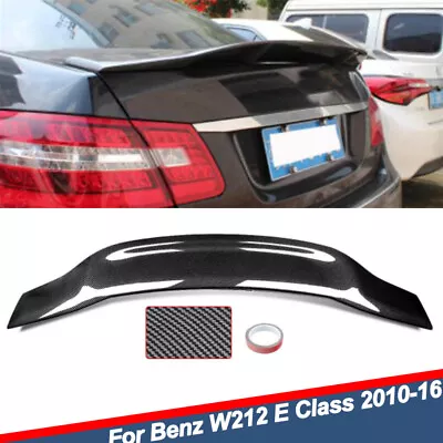 Carbon Look RT Style Trunk Spoiler For 2010-2016 Benz W212 Sedan E350 E550 E63  • $92.99