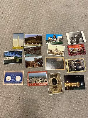 Lot Of 15 Vintage Texas Postcards Including JFK • $2.99