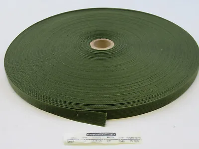 PER YARD 3/4 Inch MilSpec Military Webbing MIL-W-43668 T/4 C/1A CAMO GREEN (OG) • $0.99