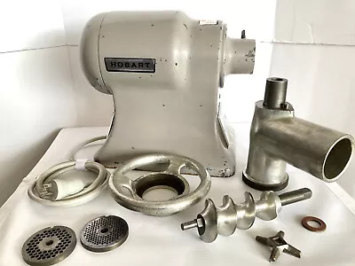 HOBART 4612 Commercial Meat Grinder Chopper 1/4 HP- W/ Attachments - Runs Quiet • $990