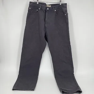 Levi's Men's Jeans Gray Denim Regular Fit Size 36 X 32 Pants 100% Cotton • $12.49