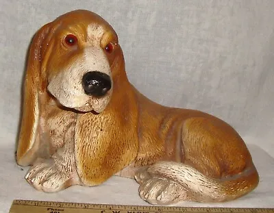 Vintage Basset Hound Dog Figurine • $15