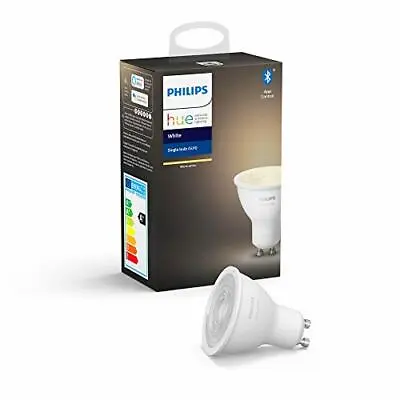 $75.13 • Buy Philips Hue White Single Smart Spotlight Bulb LED [GU10 Spot] With Bluetooth, Wo