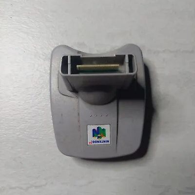 OEM- Nintendo 64- N64 Transfer Pak Pack Controller NUS-019 Authentic! (A) • $14.99