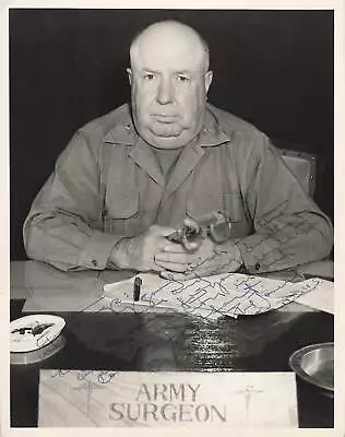 1951 Signed GEORGE ARMSTRONG 29th Army Surgeon General Autograph Photo Auto • $19.99