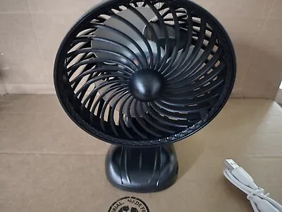 BESKAR 6 Inch Clip On Fan 3 Speeds Small Fan With Strong Airflow Clip & Desk NEW • $8.75