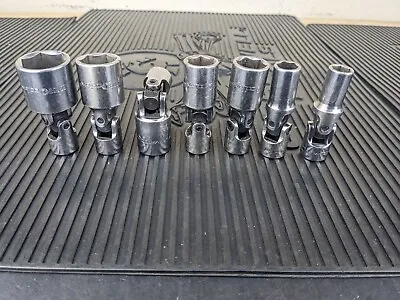 #bd362 Matco Tools 3/8” Drive Metric Deep 6pt Swivel Universal Socket Set • $149.95