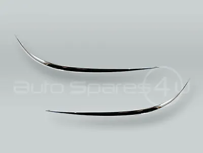 Front Bumper Chrome Trim PAIR Fits 2003-2006 MB E-class W211 • $65.90