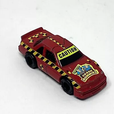 Vintage Crash Test Dummies Car Matchbox Smash N Crash Rare Original Red Magnetic • $29.70