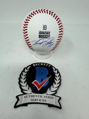 Miguel Cabrera Detroit Tigers Autographed Signed Retirement Baseball Beckett WIT • $199