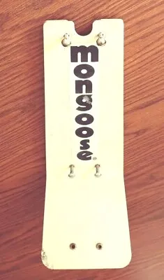 Vintage Old School 1980s Mongoose Pro Freestyle Miniscoot Original Deckboard • $150