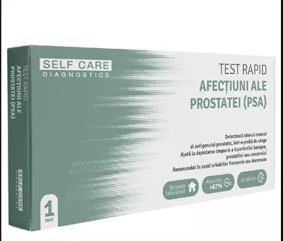 Self Care Diagnostics Home Prostate Test PSA Tester Results In 10 Minutes • $28.79