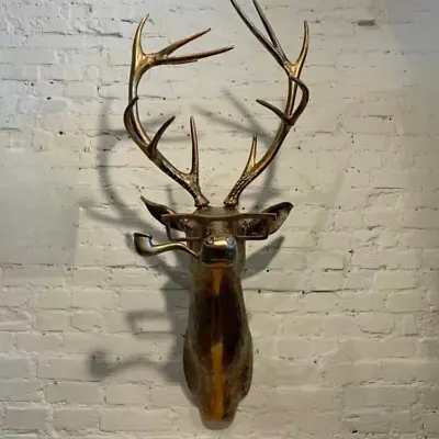 Resin Deer Head Mount Wall Decor • $19.99