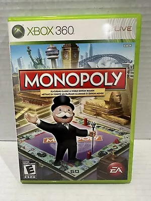 Monopoly (Microsoft Xbox 360 2008) Video Game • $12