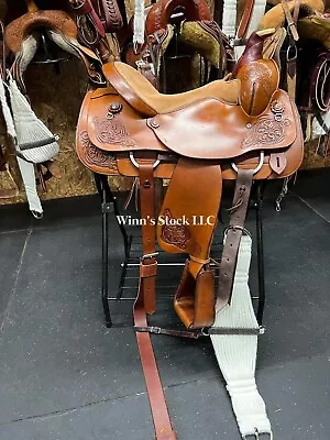 15.5  Circle Y - Roping/All Around Saddle • $1850