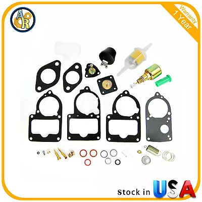 $23.19 • Buy VW Solex Brosol Bocar 28-34 PICT3 Rebuild Universal Kit Cut Off Valve & Float