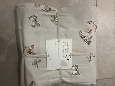 Zara Kids Girls Butterfly Single Duvet Cover And 2x Square Pillow Case BNWT • £9.99